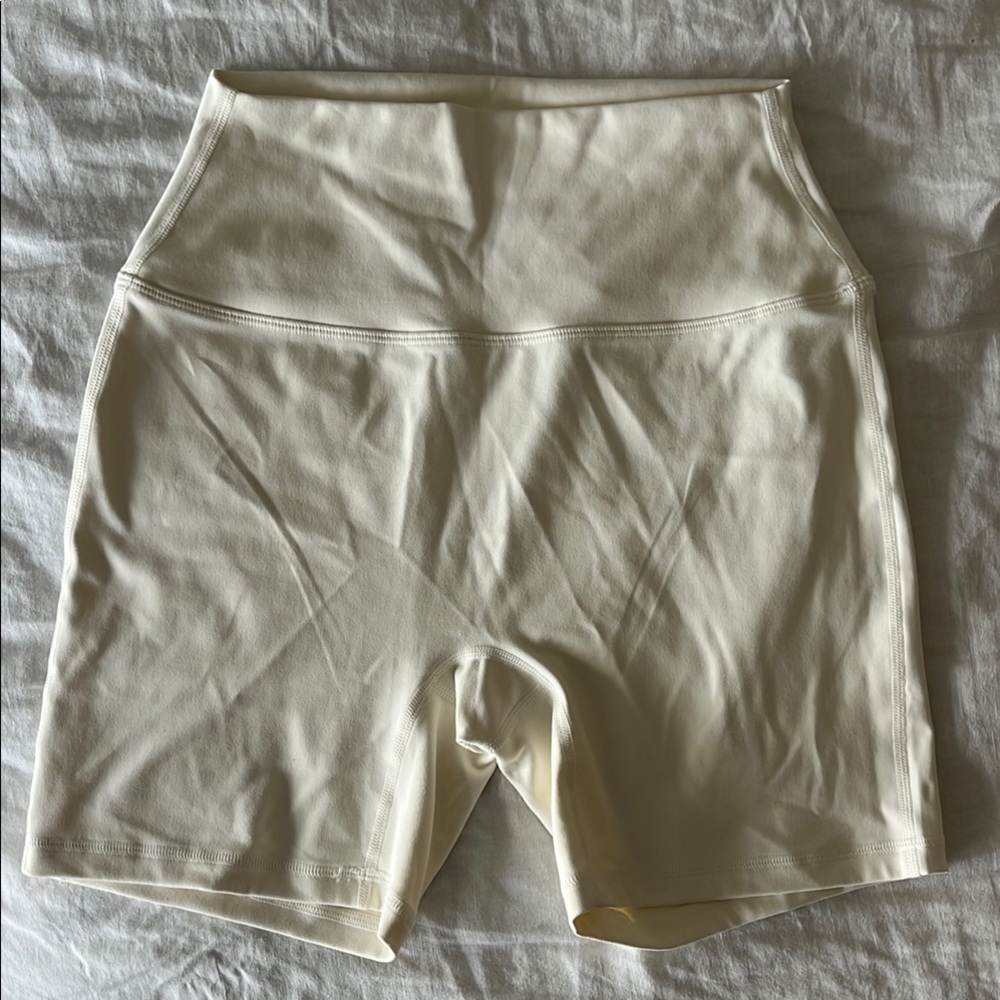 SET Active Cream Bike Shorts Casual Lightweight